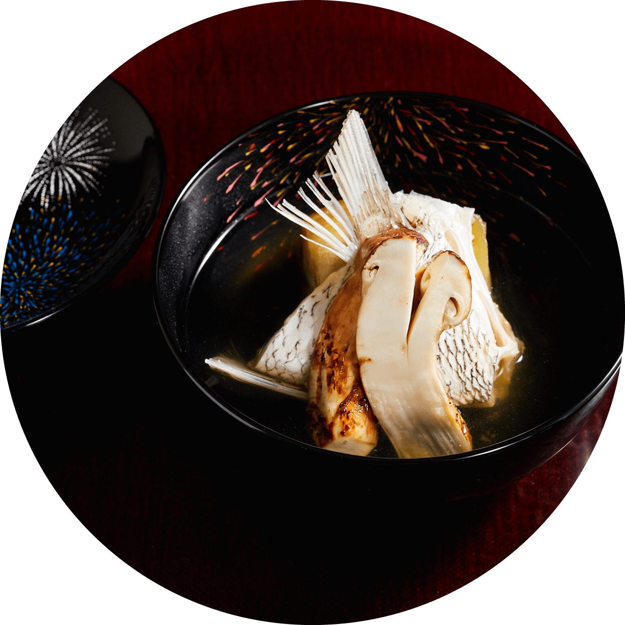 田月の料理わん